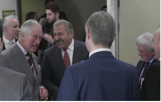 Rock UK Summit Centre Opening Akbar Ali Prince Charles